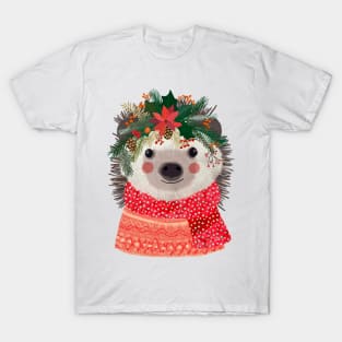 Christmas Squad Hedgehog T-Shirt